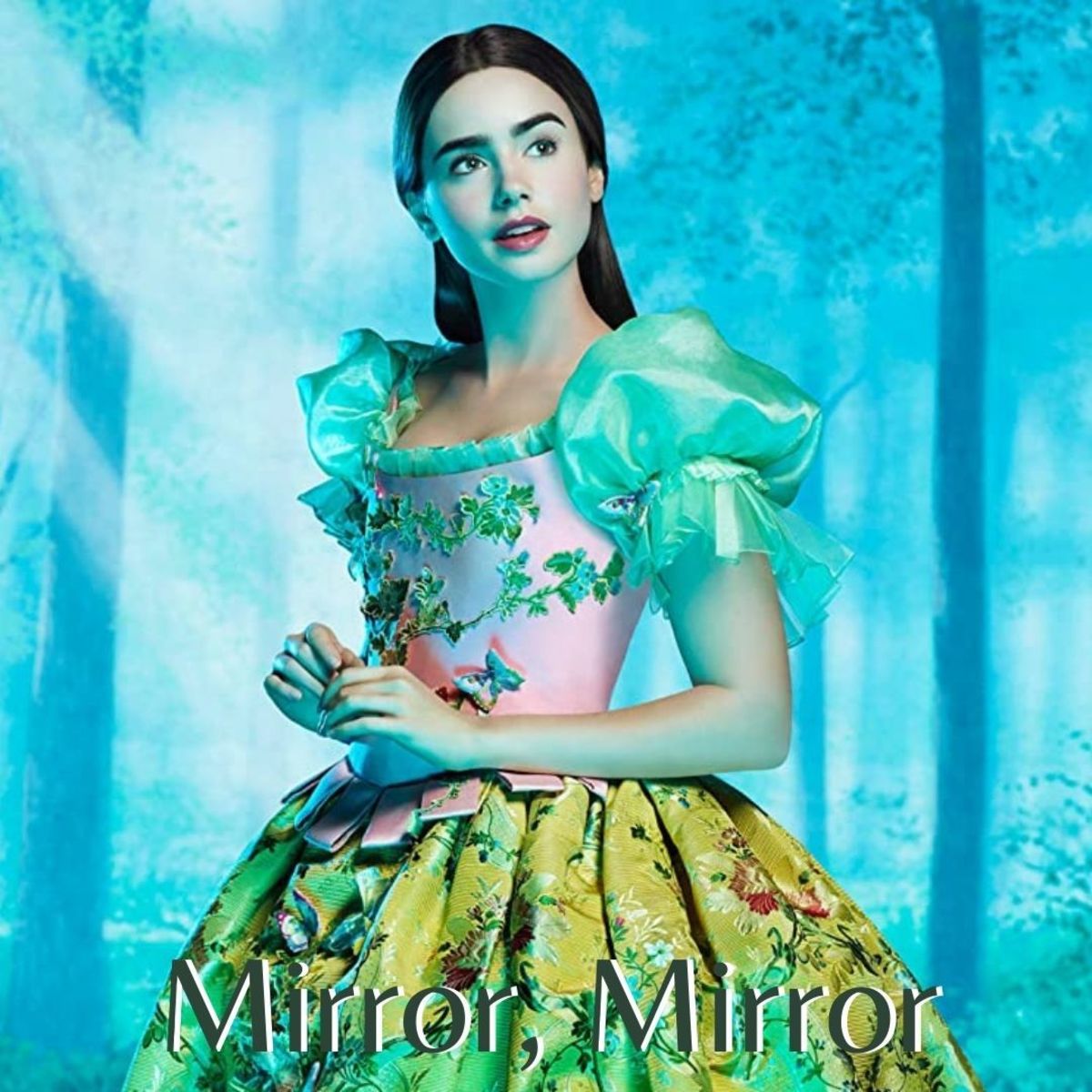 Lily Collins as Snow White in Mirror, Mirror. Probably the prettiest of all the six versions of Snow White released in 2012