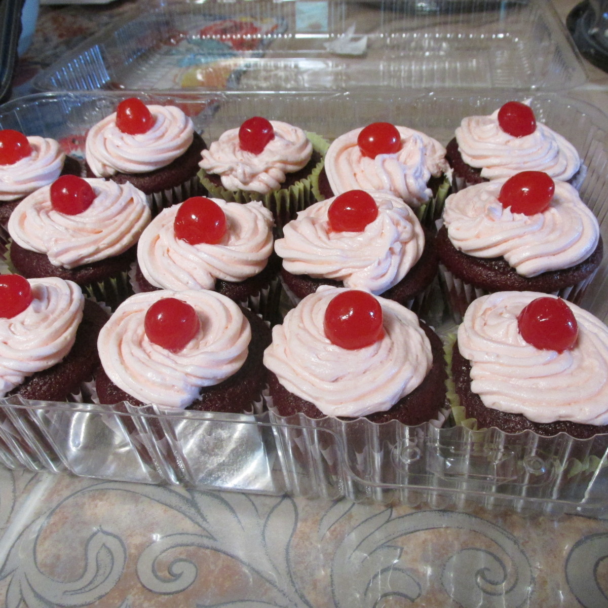 red-velvet-brownie-cupcakes-with-cherry-frosting