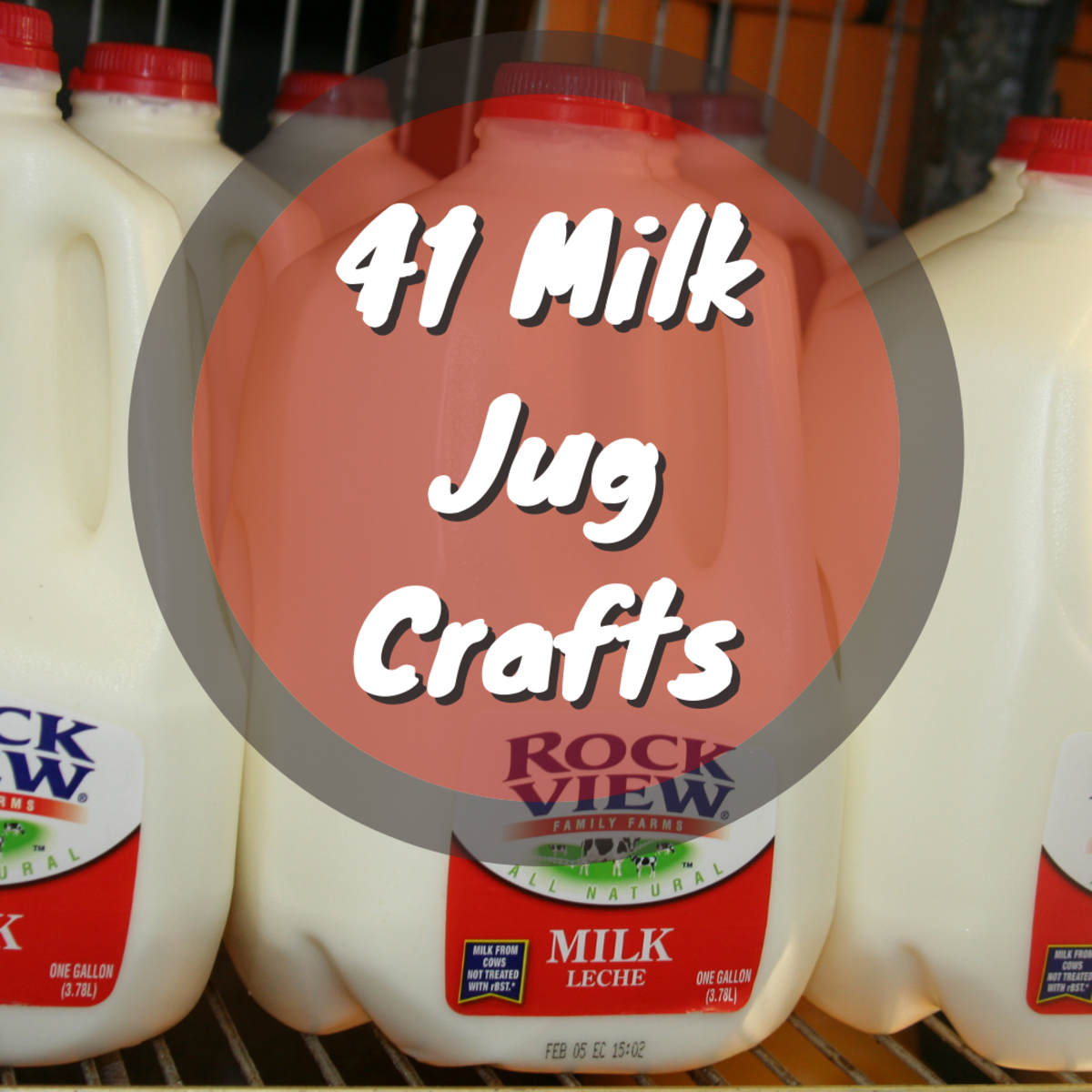Learn how to make 40+ crafts with milk jugs! This curated list provides interesting craft ideas for a variety of holidays.
