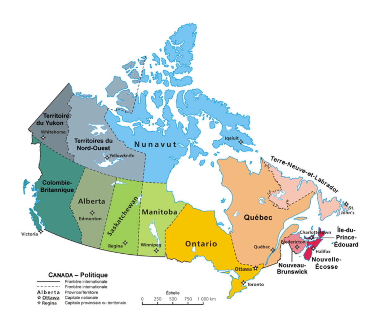 Canada is very big! 