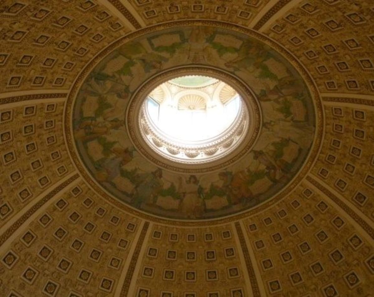 Library of congress ceiling