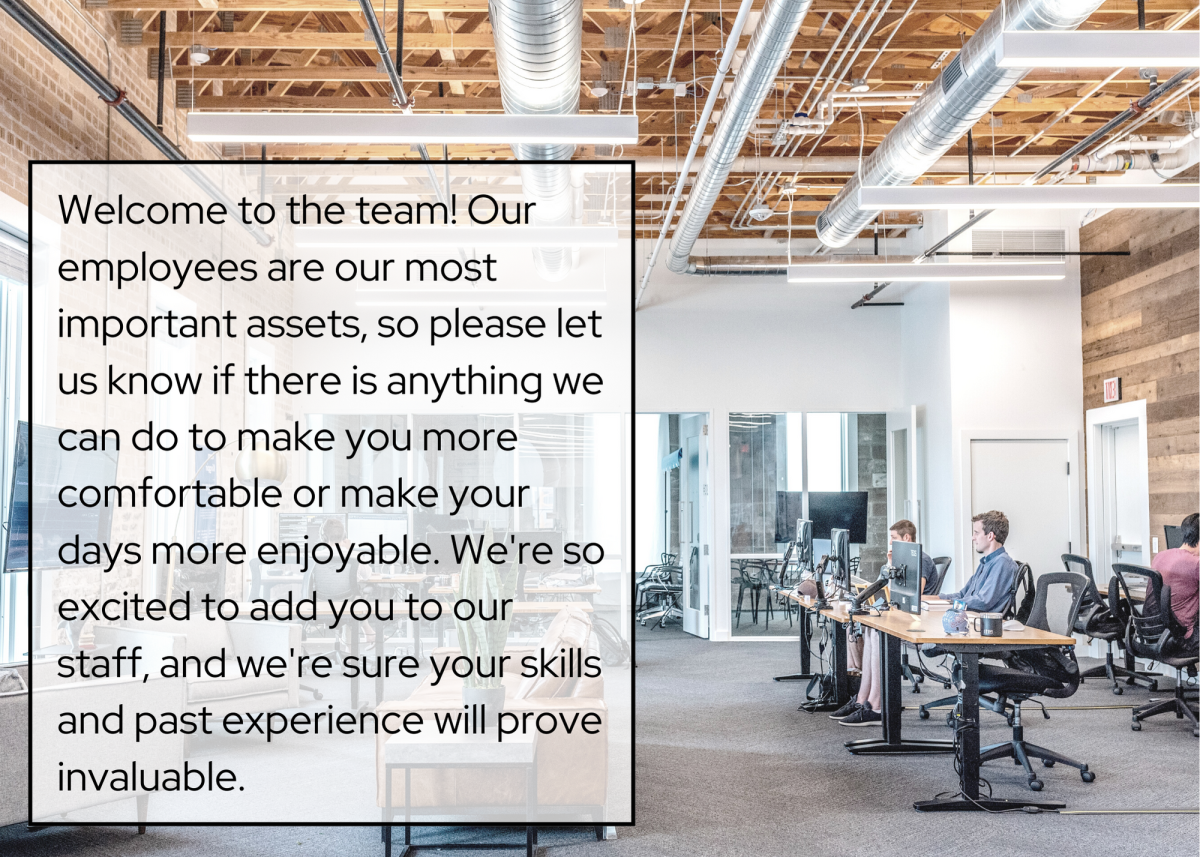 40 Thoughtful Welcome Messages For New Employees Blog H ng