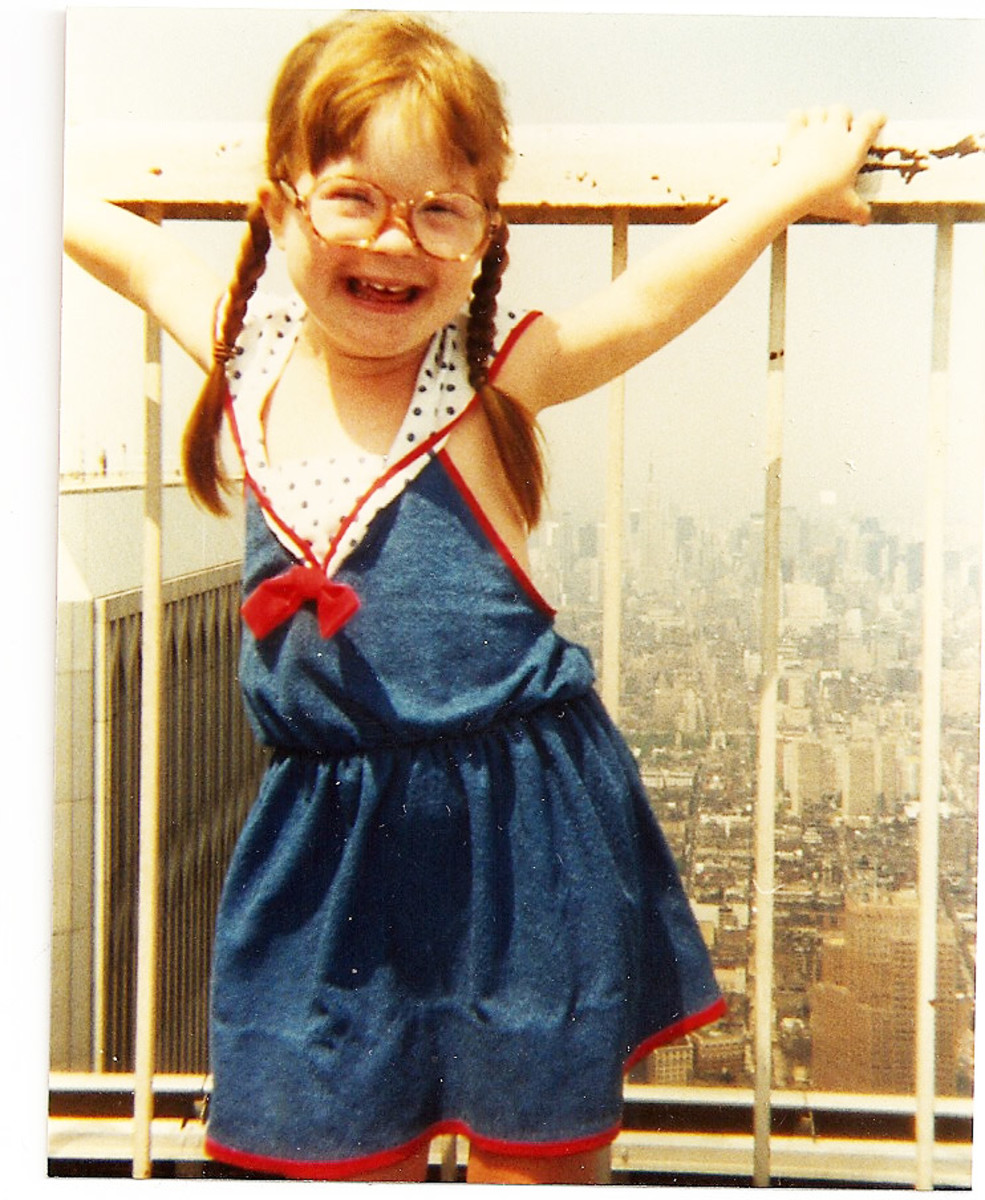 Girl With Down Syndrome Atop the Twin Towers! Travel offers the opportunity to expand.