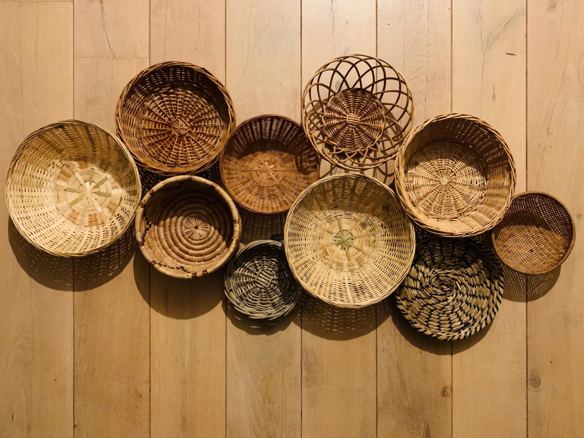 Many people like to collect a wide variety of baskets.