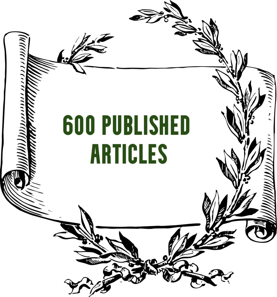 My 600th Published Article
