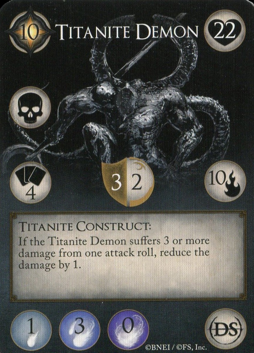 The Titanite Demon's data card