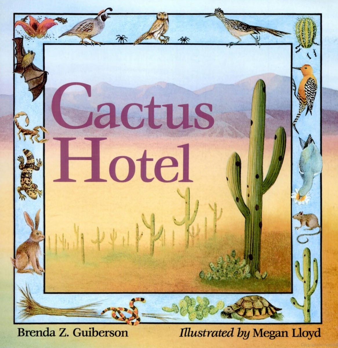 Cactus Hotel by Brenda Z. Guidberson and Megan Lloyd