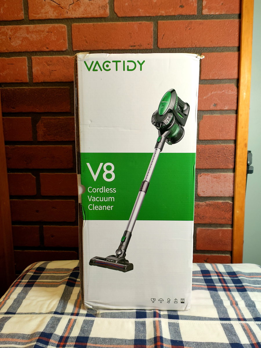 The Vactidy Blitz V8 Cordless Stick Vacuum