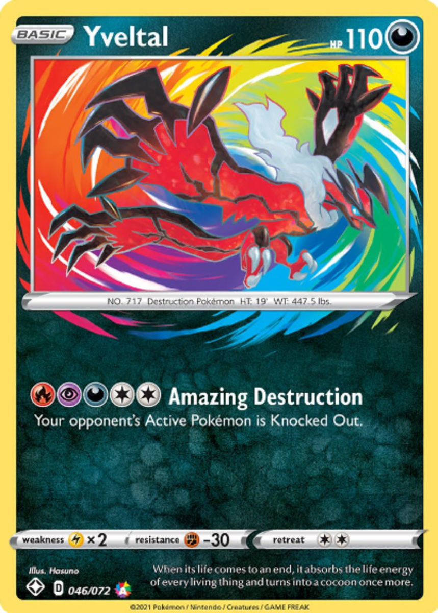 Yveltal's Amazing Destruction attack is super powerful when paired with Archeops' Primal Turbo ability!