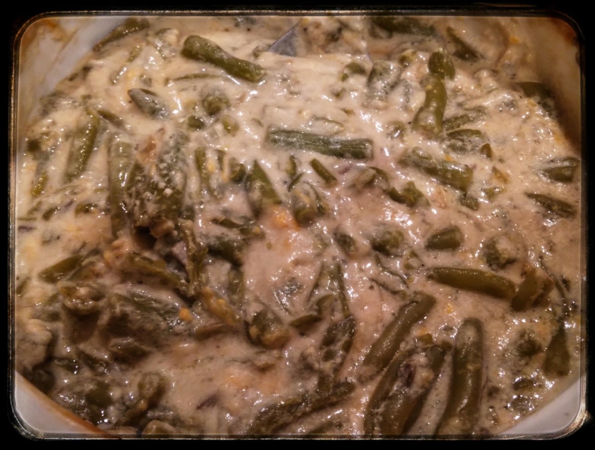 Classic Green Bean Casserole With Cheese