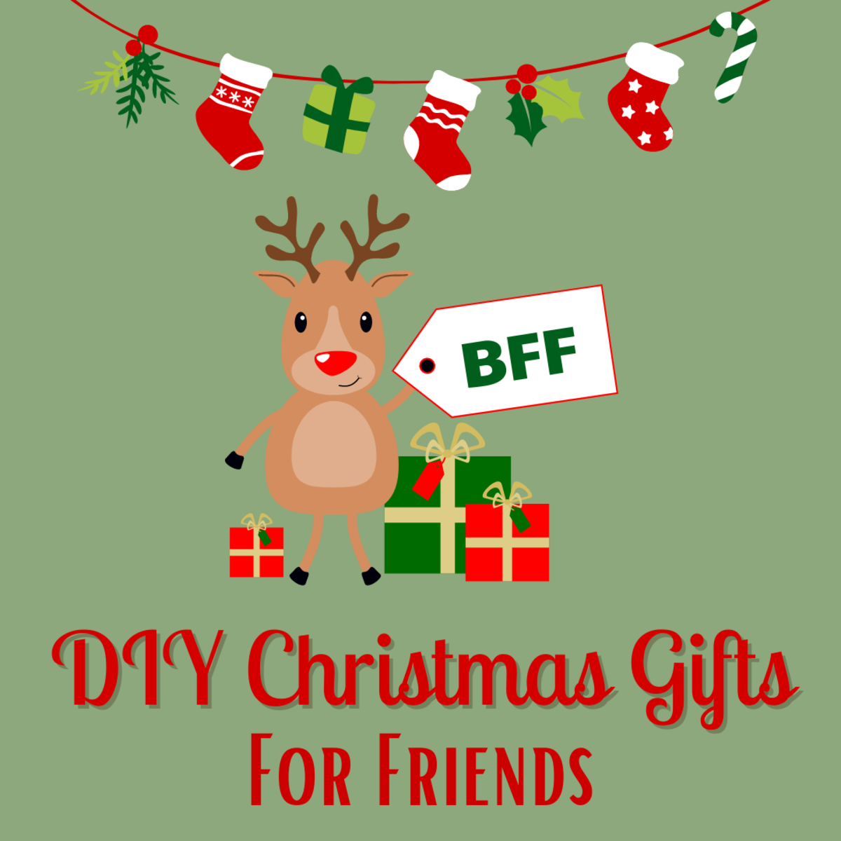 DIY holiday and Christmas gift ideas for friends