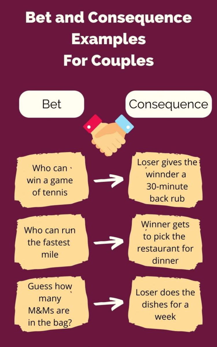 50 Fun Bet Ideas and Consequences for Couples