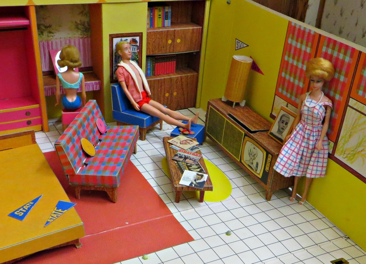 1962 barbie dream discount house