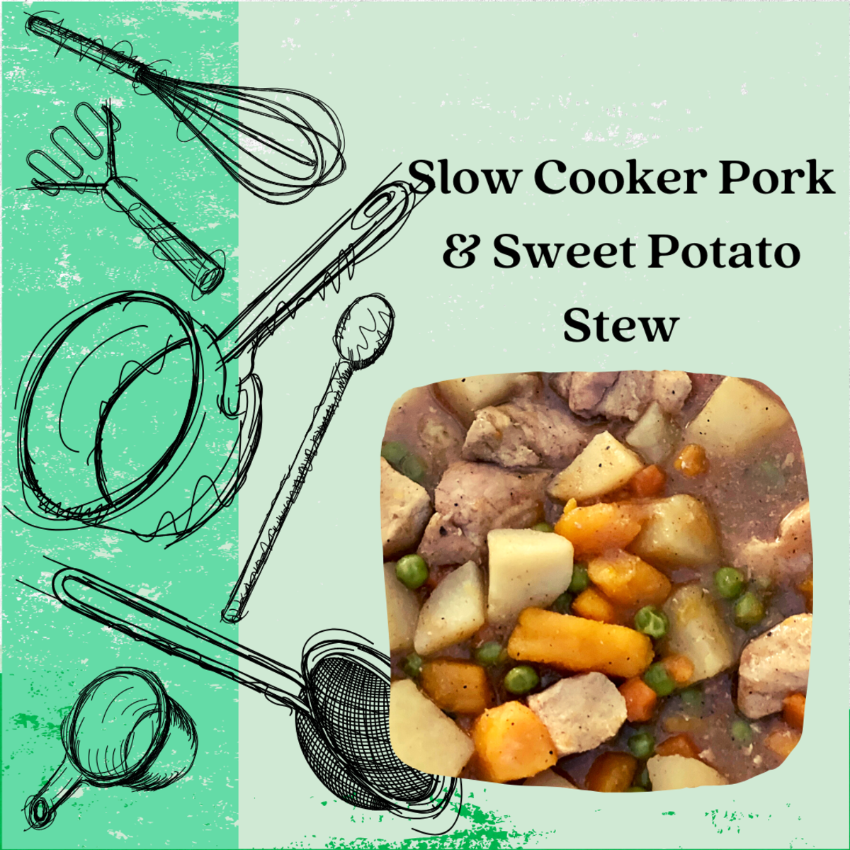 Slow Cooker Pork and Sweet Potato Stew