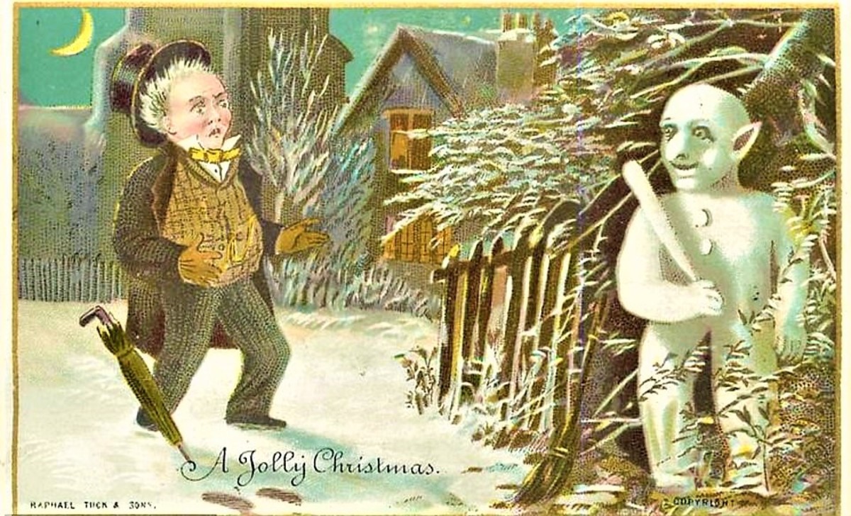 Morbid Christmas Cards From Victorian England