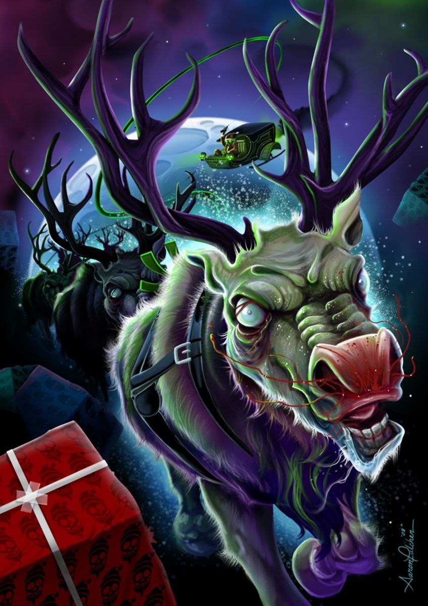 4 Of Santa’s Reindeer Reveal Their Favorite Horror Movies!