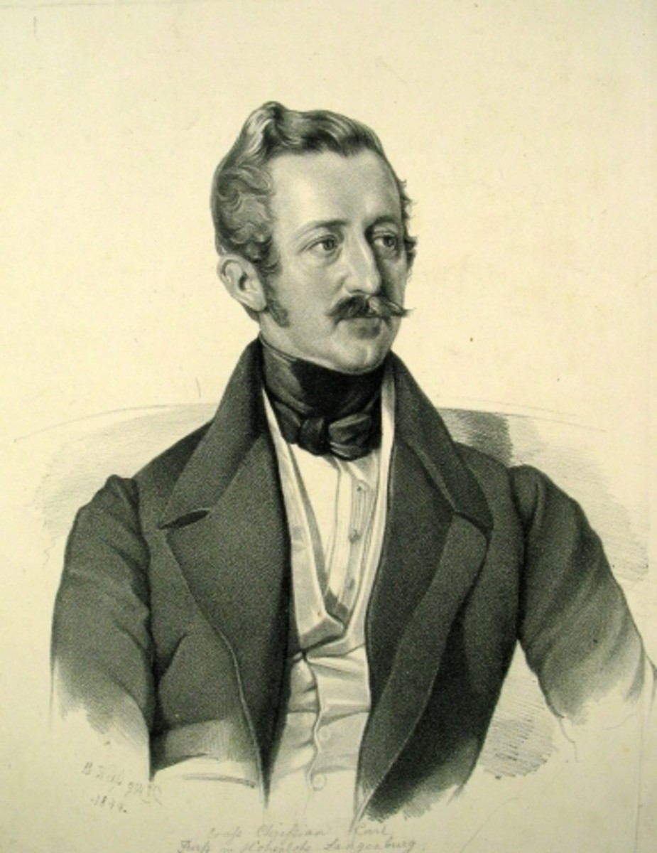 Prince Ernst of Hohenlohe-Langenburg married Feodora in 1828.