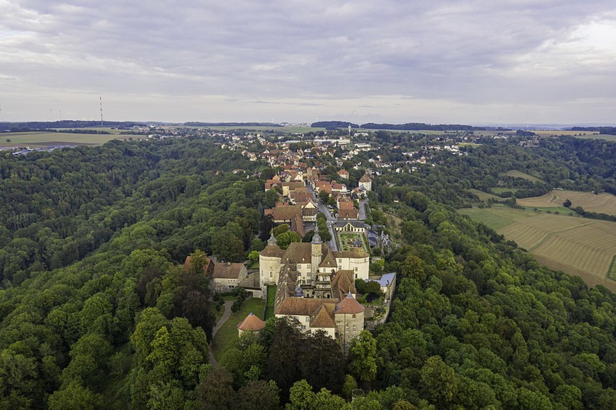 Schloss Langenburg sits in the foreground.