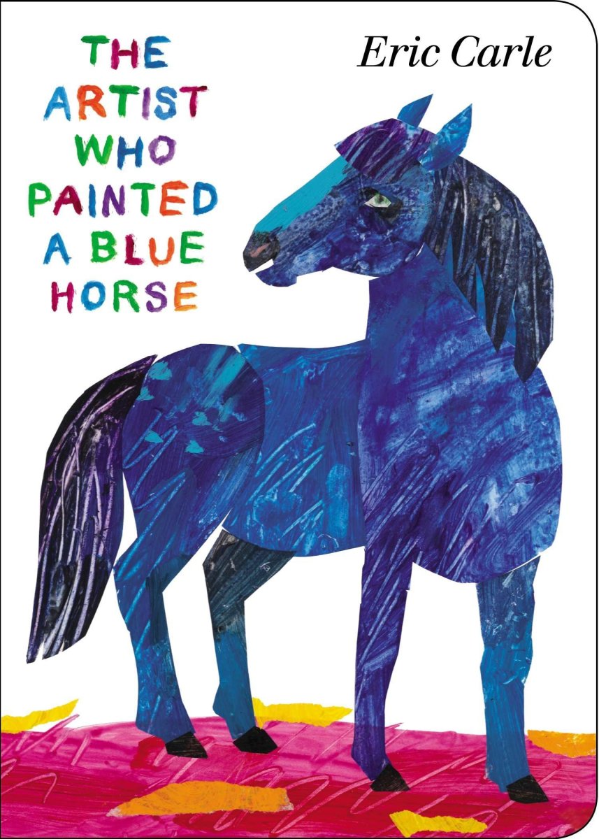 埃里克·卡尔的《画蓝马的艺术家》