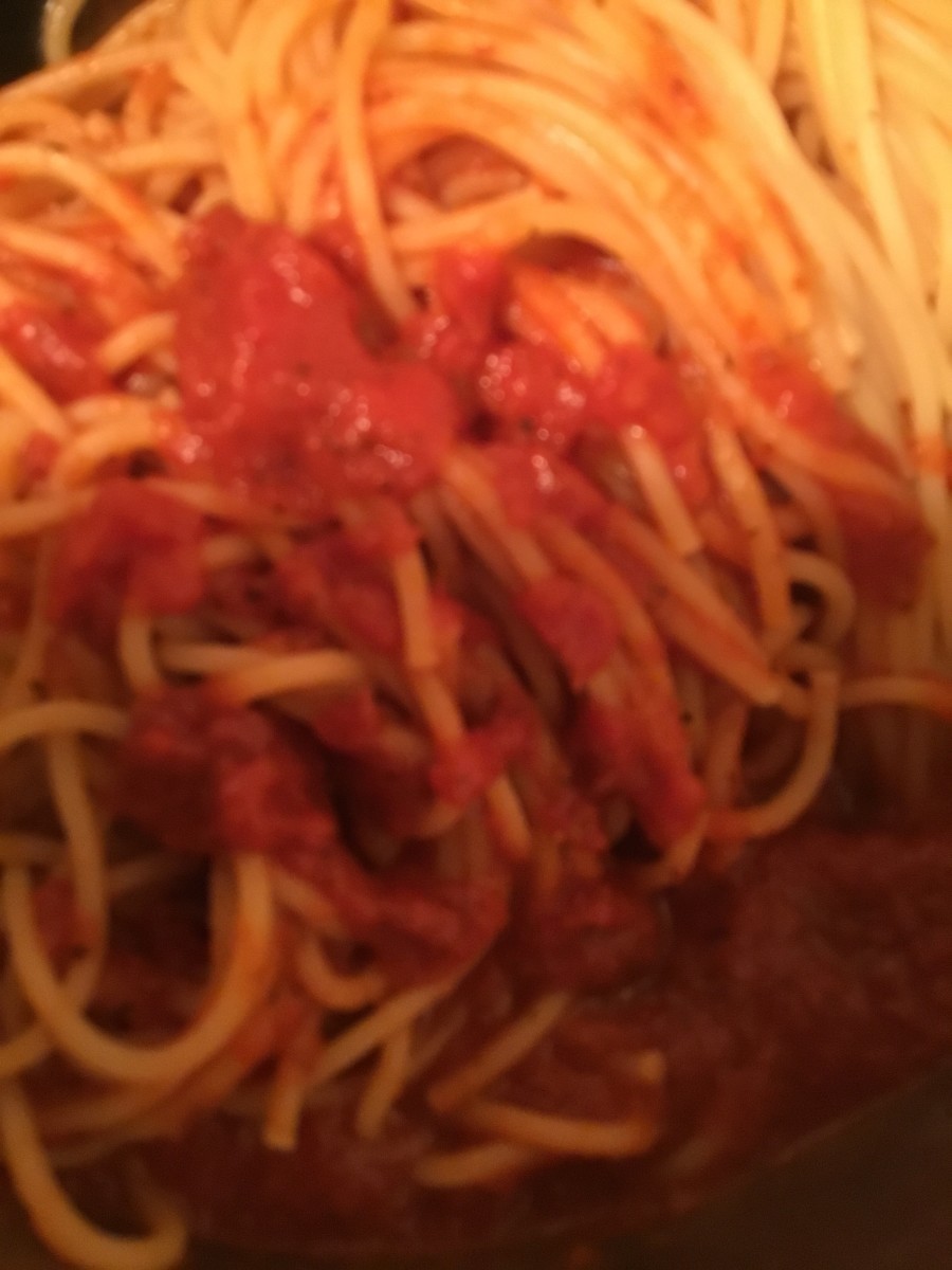 Recipe for How to Make Pizza Spaghetti