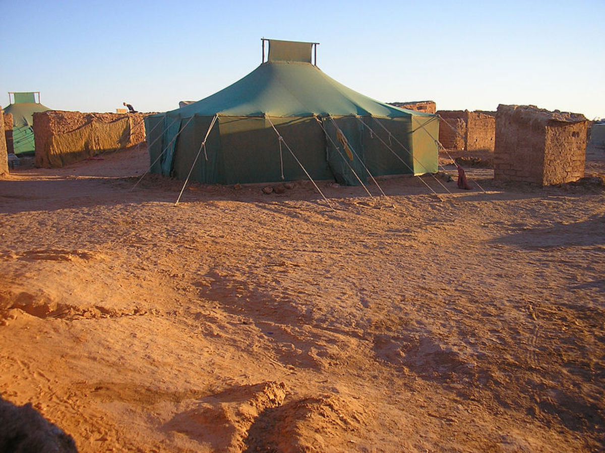POLISARIO_refugee_camp_-_Western_Sahara