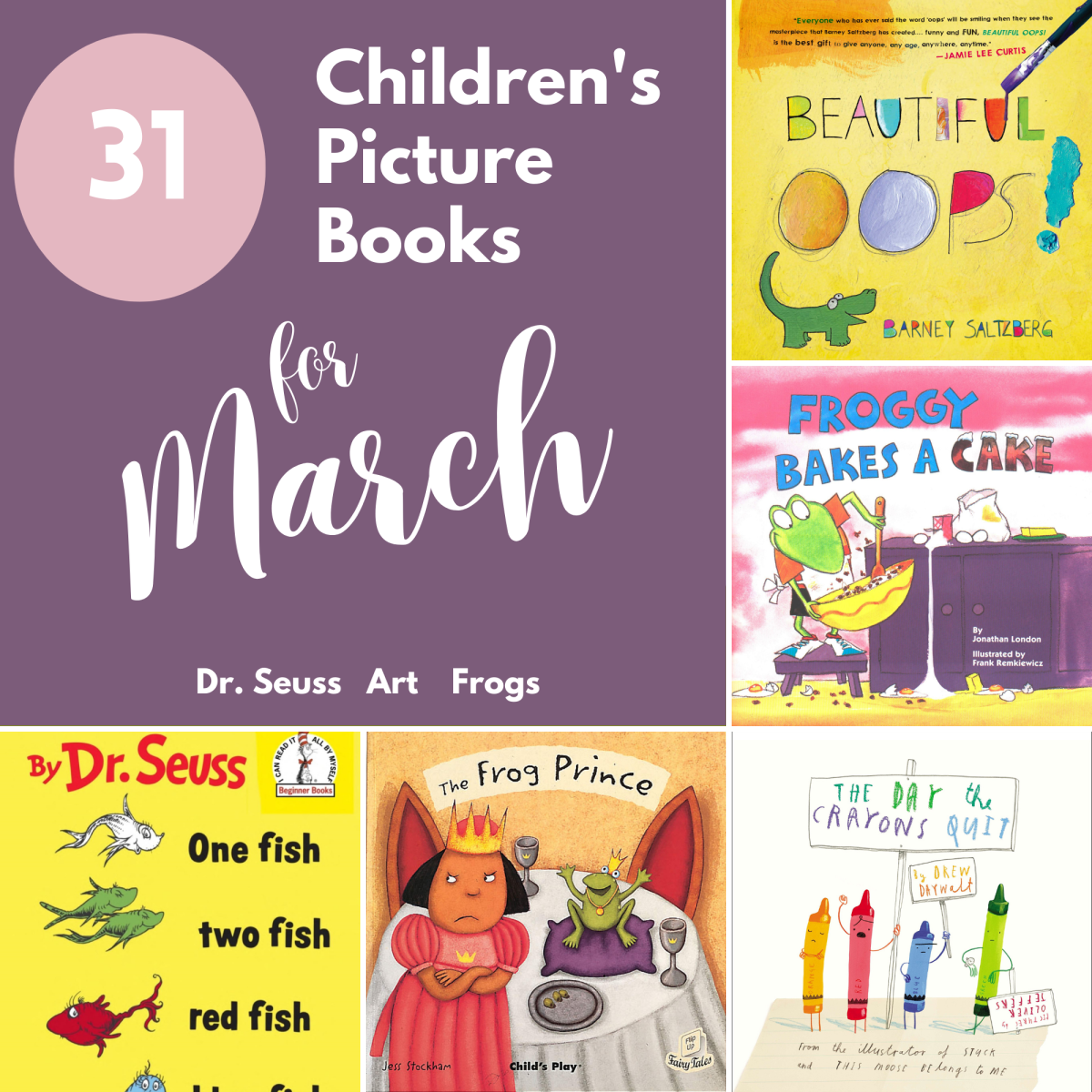 31 Children's Picture Books for March