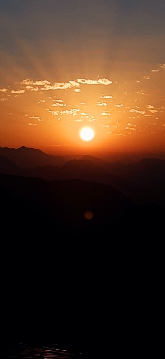 Sunrise— Somewhere in the Himalayan Region