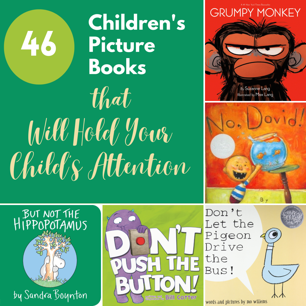 46 Children's Picture Books that Will Hold Your Child's Attention