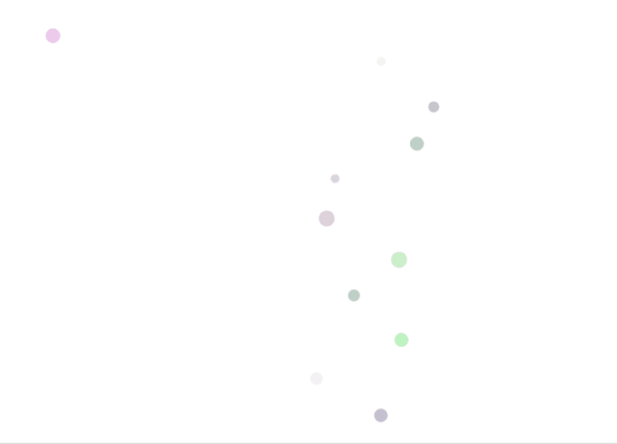 Here's a stunning bubble animation created with TsParticles!