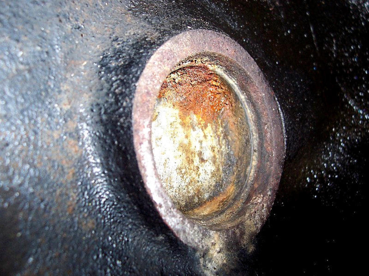 Electrolysis corrodes engine core plugs and other system components.