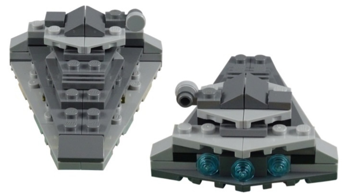 LEGO Star Wars First Order Star Destroyer 30277 Polybag Front and Back