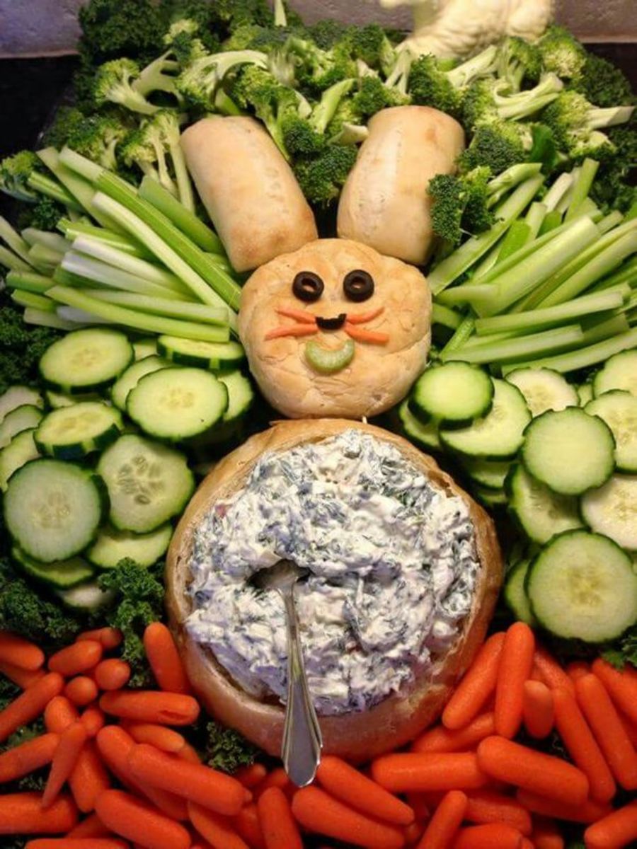 60+ Adorable Easter Veggie Tray Ideas for Every Bunny Holidappy