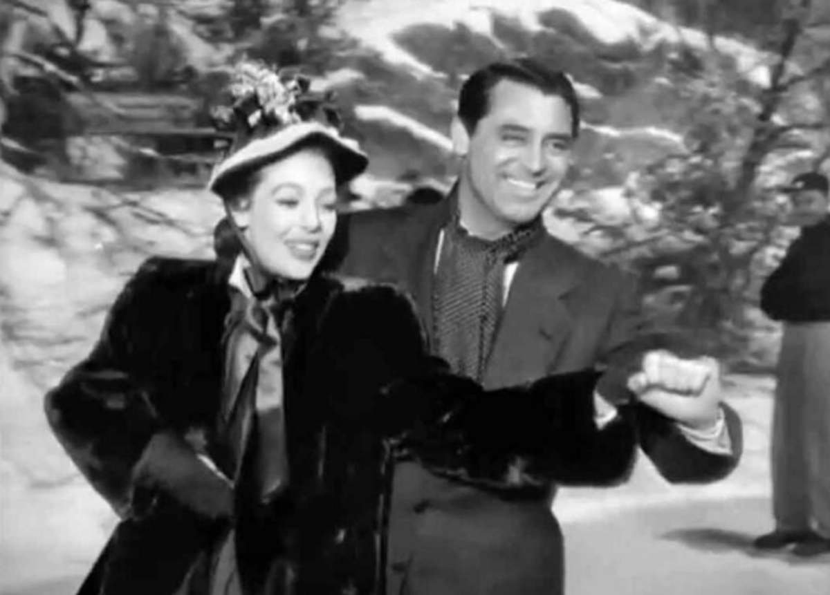 Loretta Young and Cary Grant