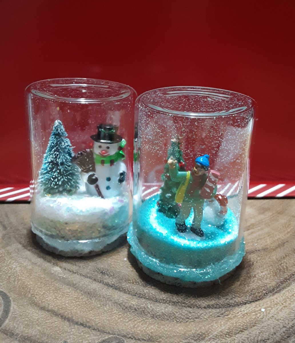 Mini Christmas Jars