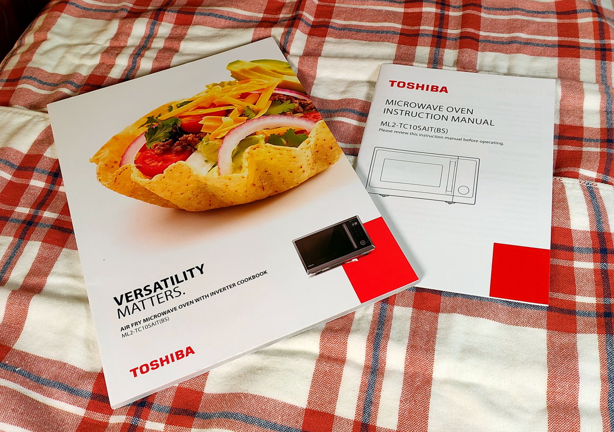 Review of the Toshiba 7-in-1 Premium Microwave With Air Fryer - Dengarden