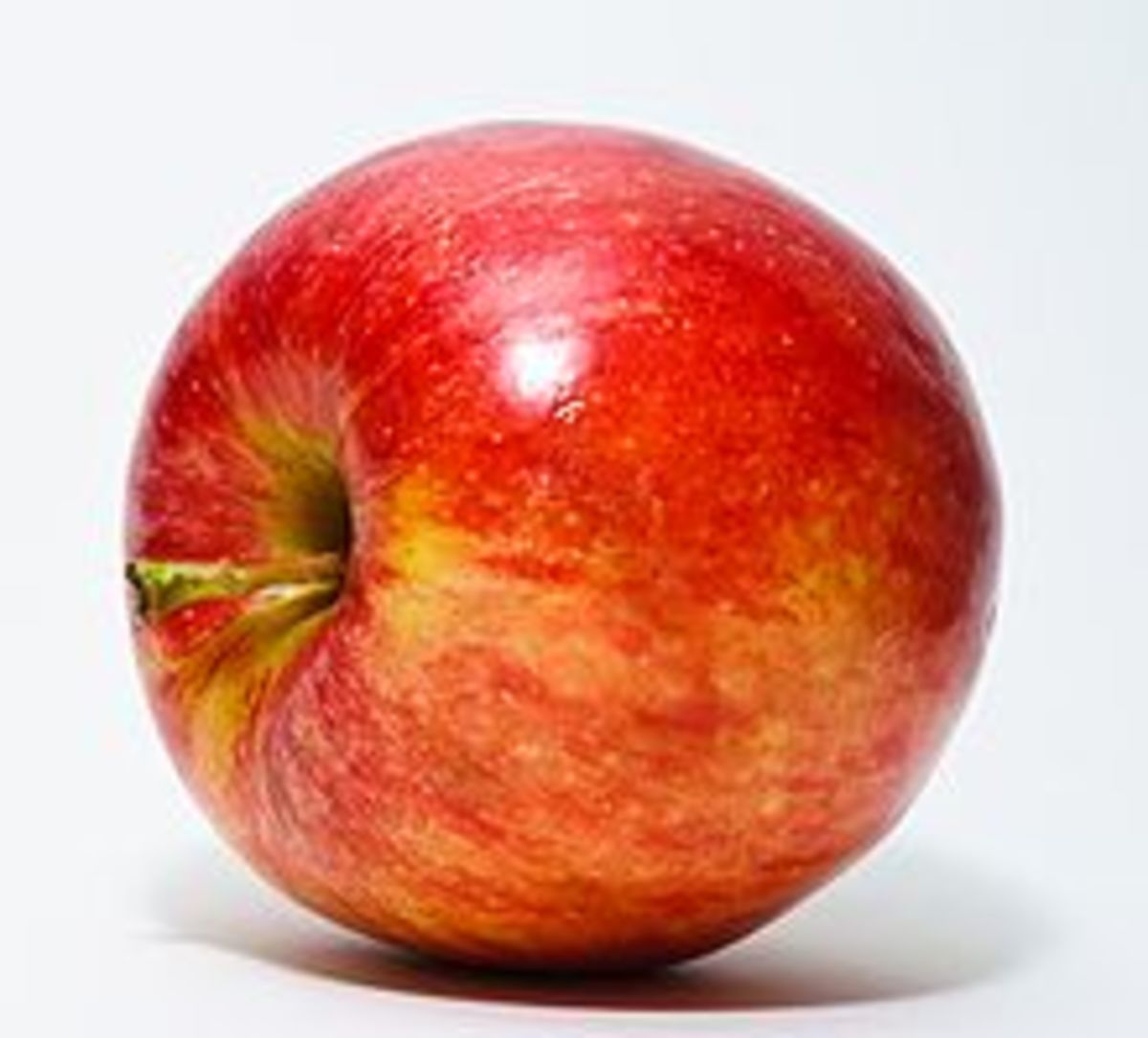 An Apple looks like this. 
