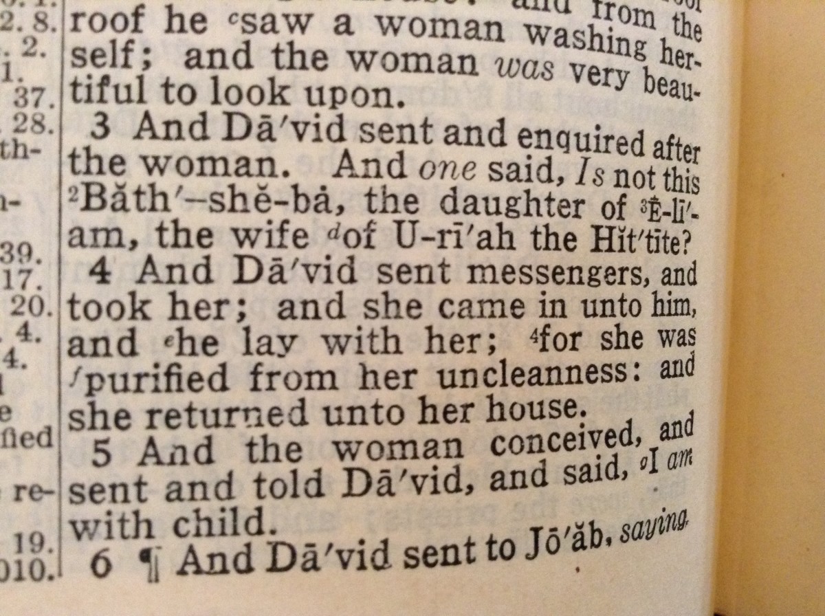 2 Samuel 13:39 And King David longed to go to Absalom, for he had been  consoled over Amnon's death.