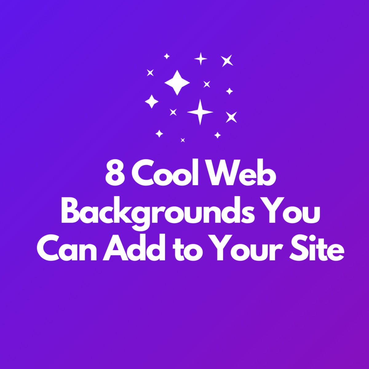 8 Cool Web Backgrounds You Can Add to Your Site