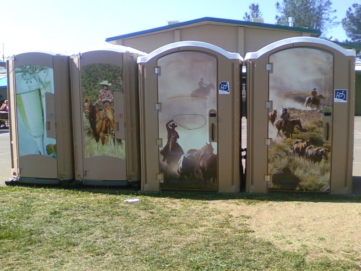 The Porta-Potty; the Modern & Mobile Outhouse For Rent