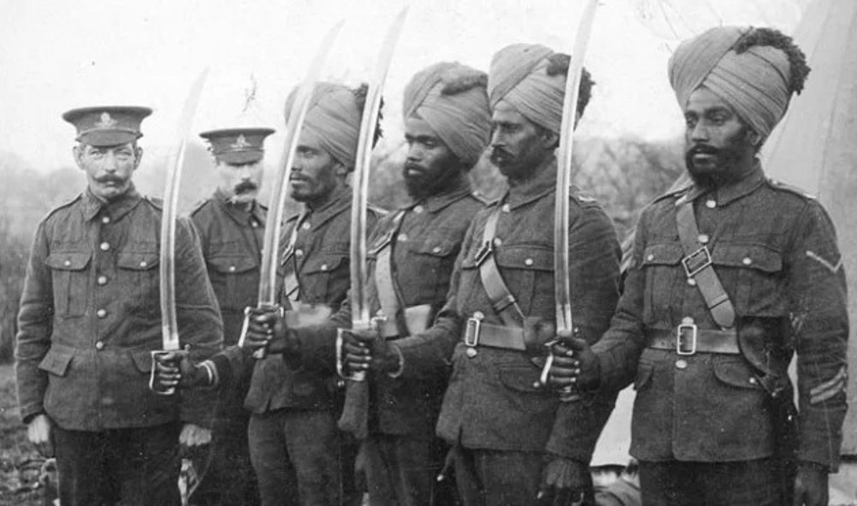 The Sikh Contribution to the Allied War Effort, Including World Wars 1 & 2