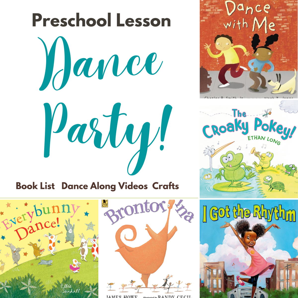 Dance Party! Preschool Lesson. Everything you need here to pull it together.