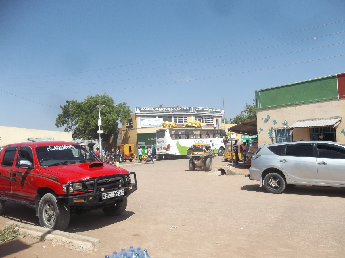 A Section of Wajir Town