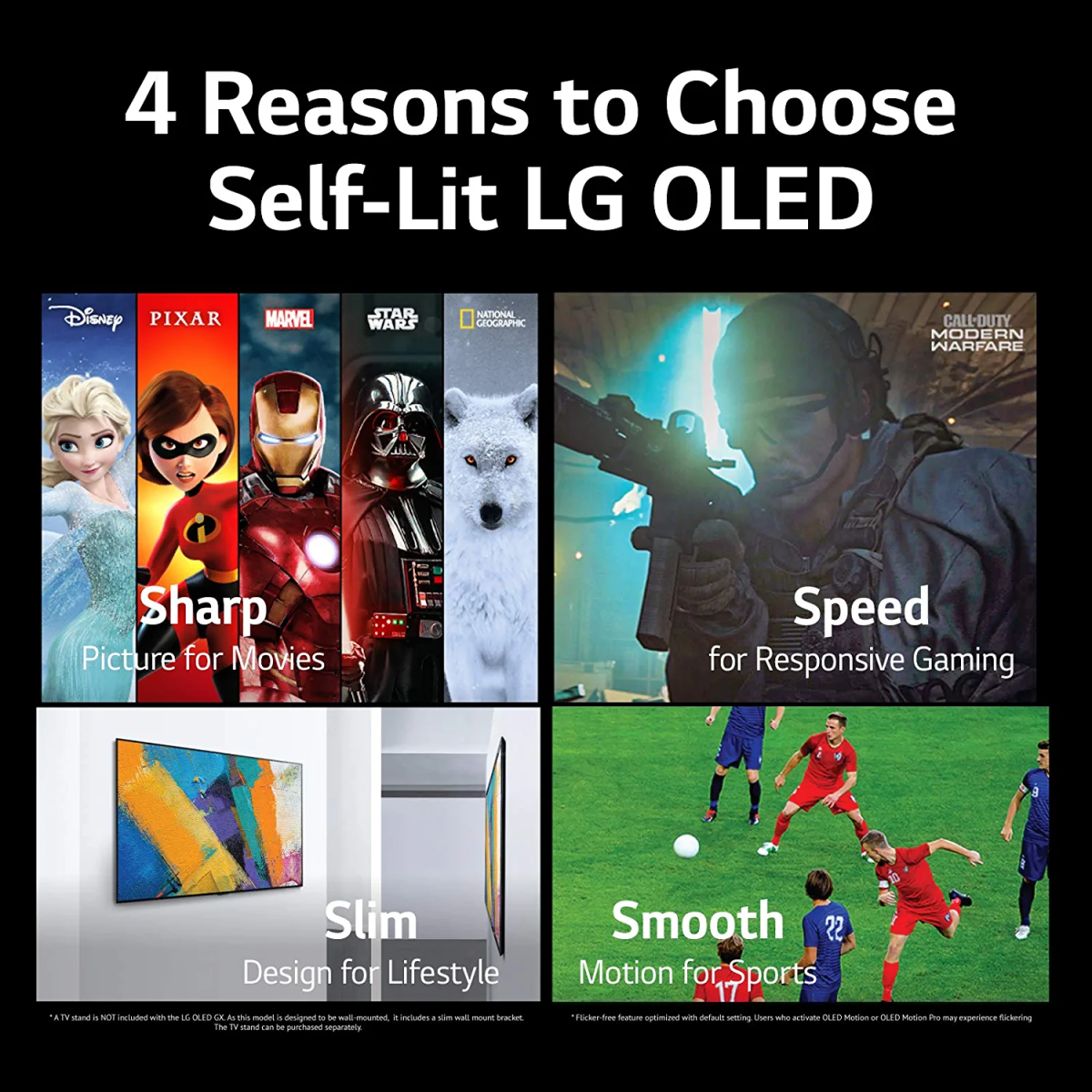 4 Reasons to Choose Self-Lit LG OLED