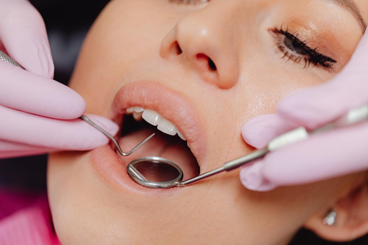 Visit your oral hygienist to get stubborn plaque removed.