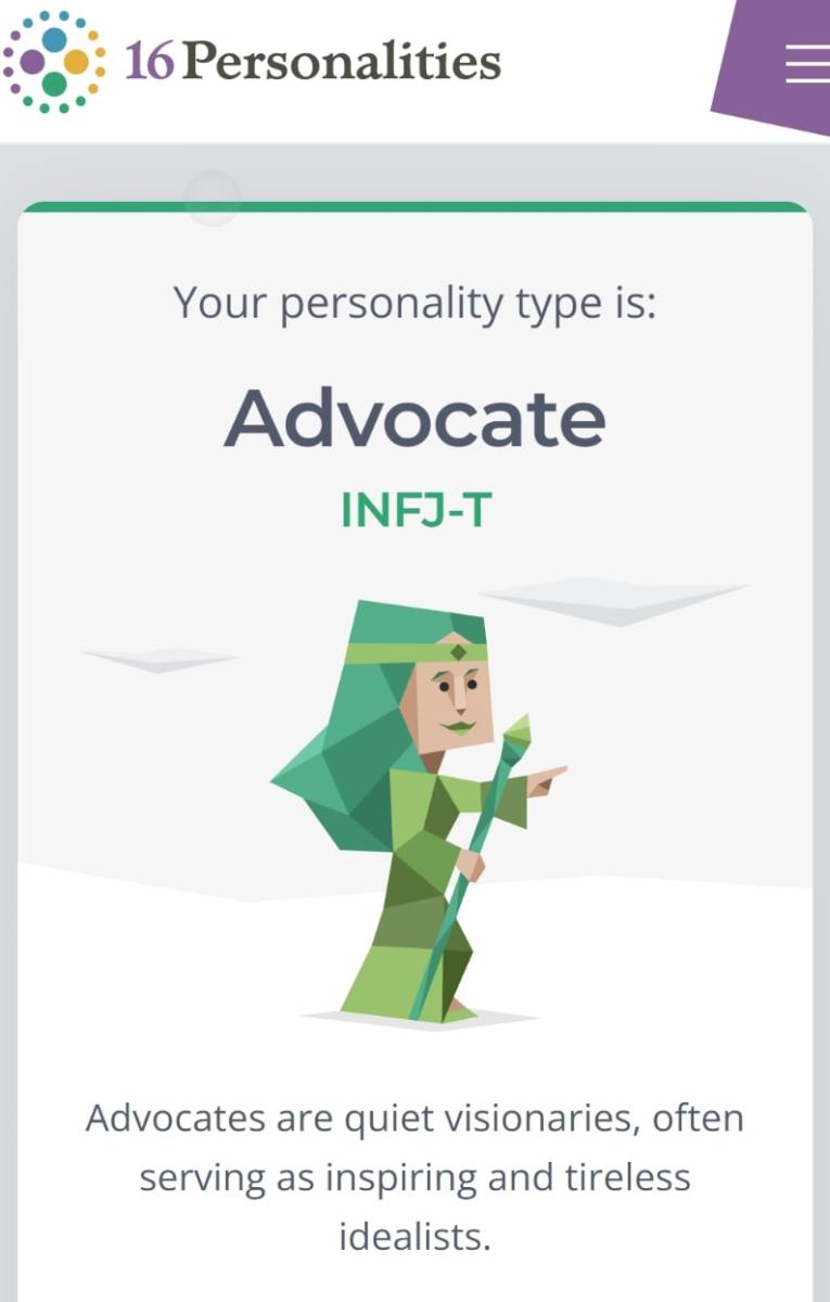The Myers-Briggs Type Indicator: An Infj-T's Take