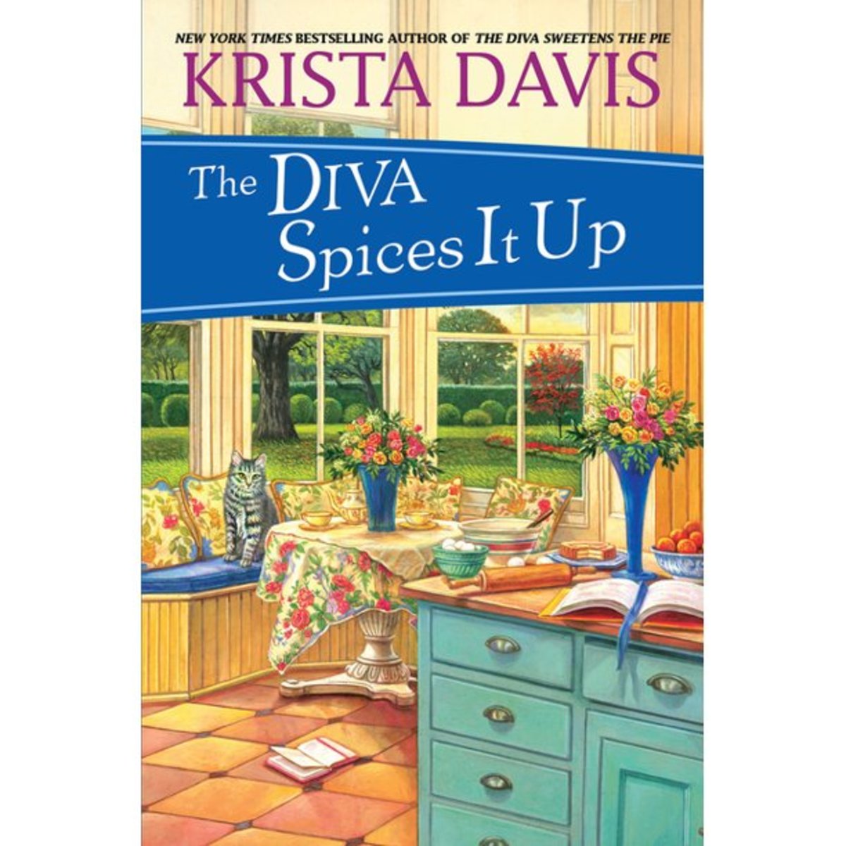 Book Review: The Diva Spices It Up by Krista Davis
