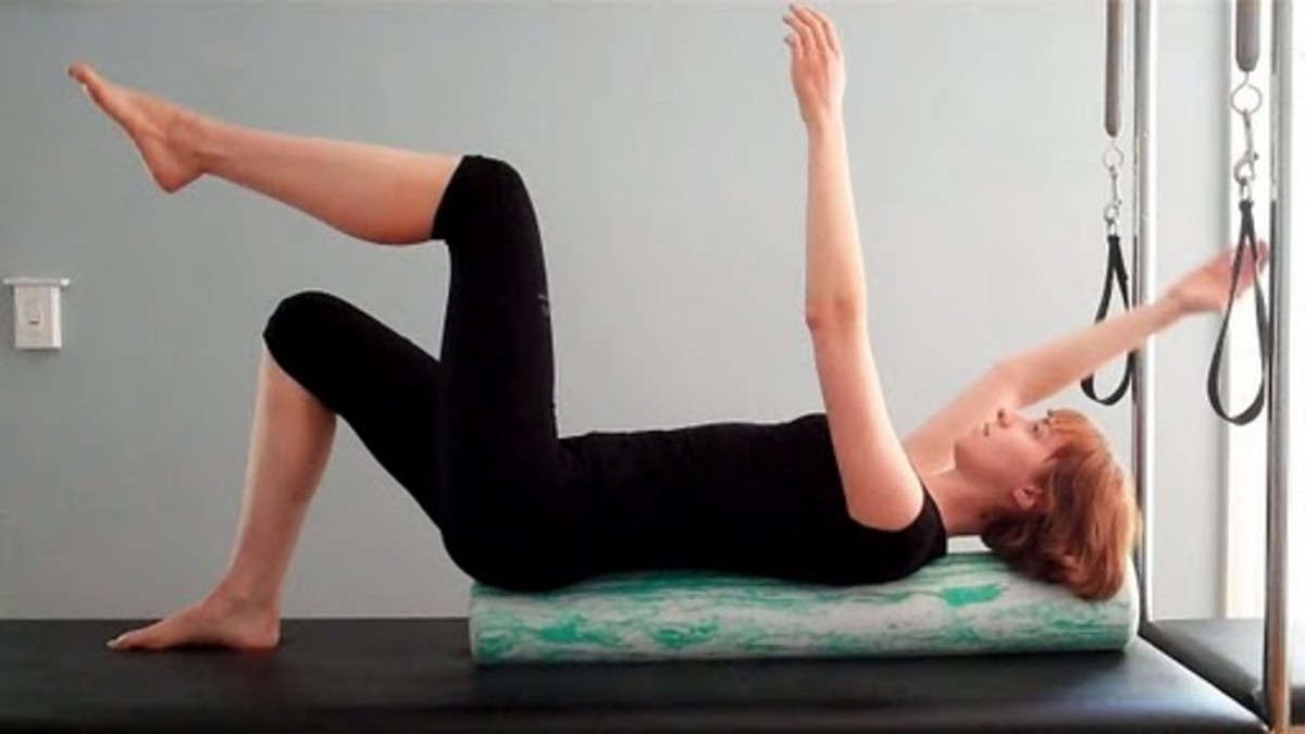 Warming Up with A Pilates Foam Roller: Shoulder Exercises
