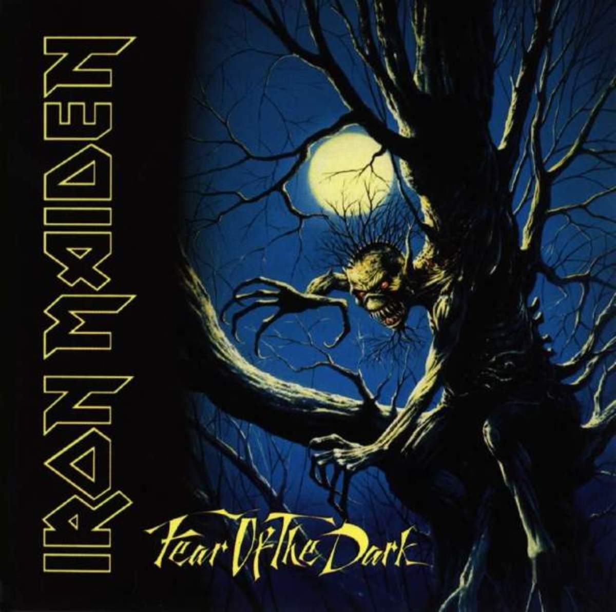 iron maiden fear of the dark album cover