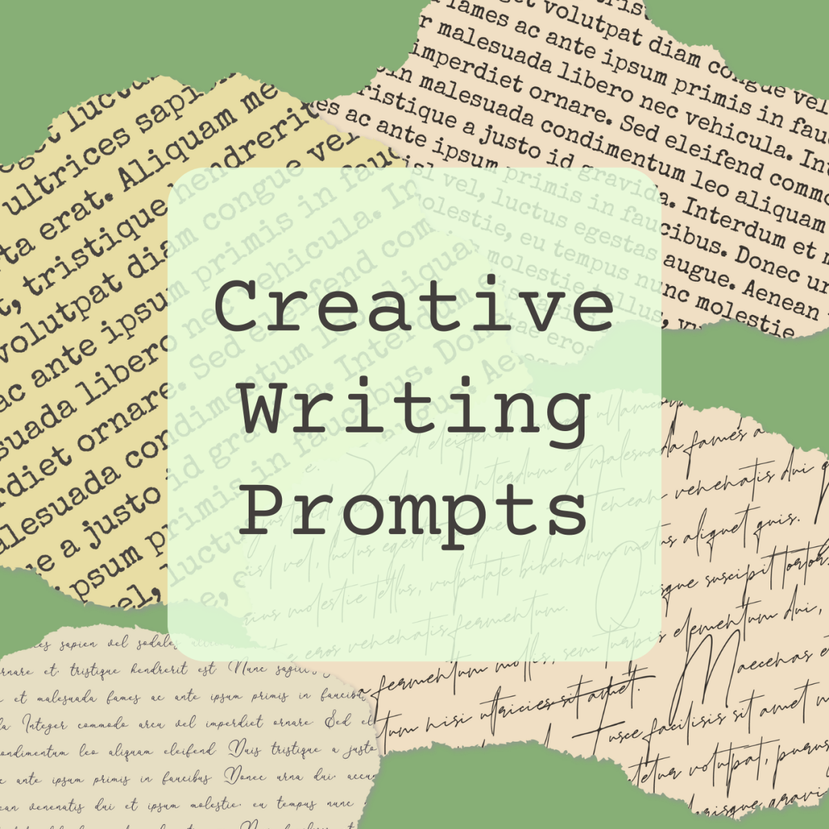 25 Creative Writing Prompts for Adults