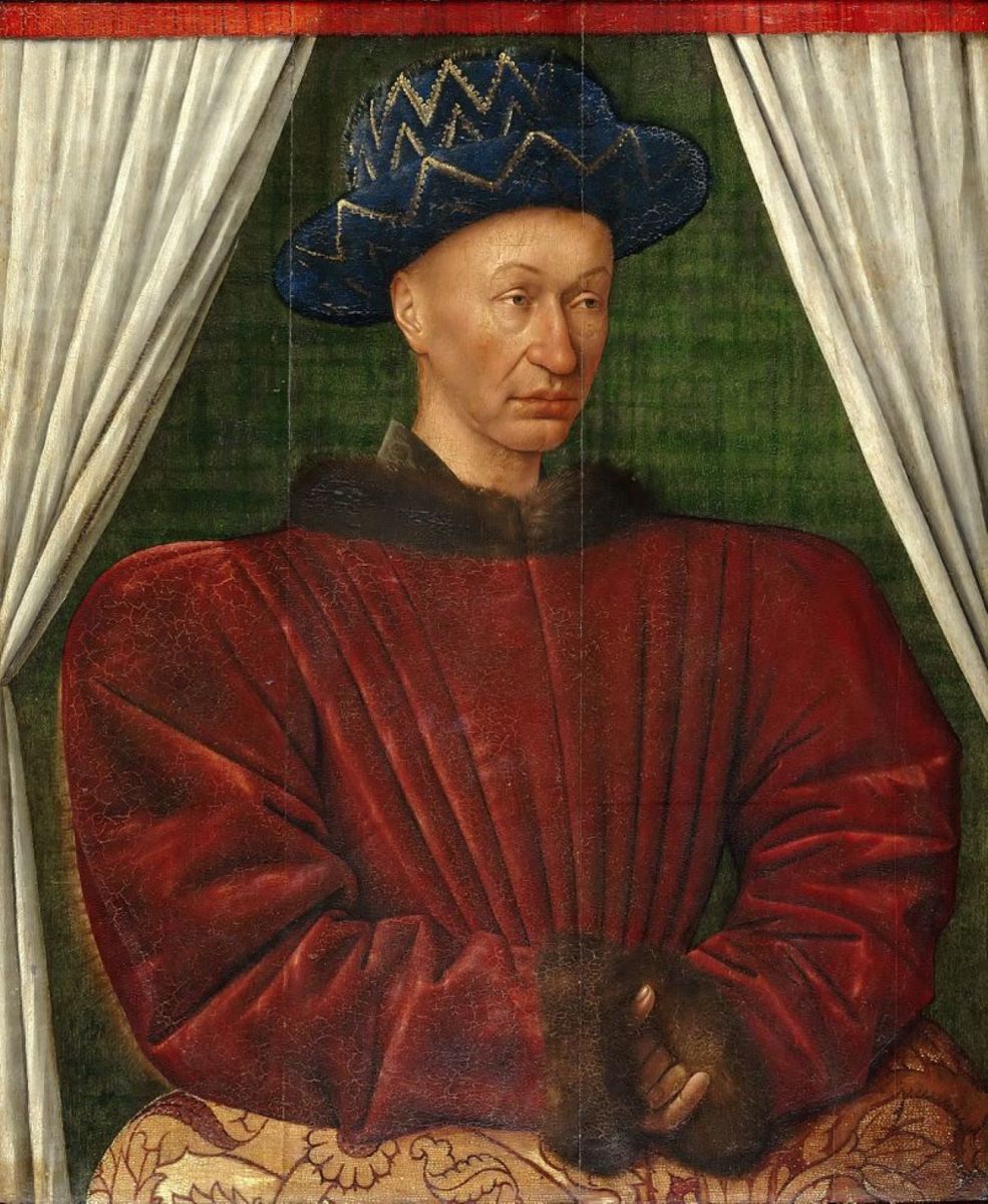 Catherine de Valois' brother King Charles VII of France ignored Catherine's son Henry VI's claim to the French throne.